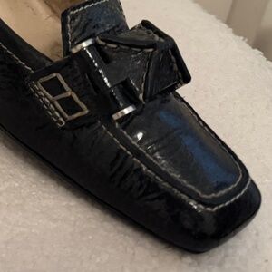 TOD'S Swing Selleria High Heel - Black Patent Leather - size EU 38